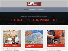 Tablet Screenshot of canterasmodelo.com